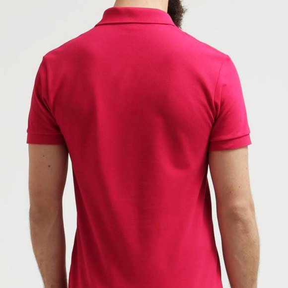 !LAST ONE! 🐊LACOSTE SLIM FIT POLO, Cherry *NWT* - Picture 2 of 6